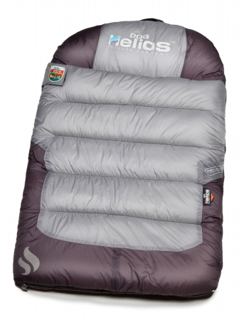 Pet Life Helios Trail-Barker Multi-Surface Travel Dog Bed Featuring BlackShark Technology, Gray
