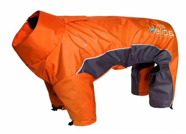 Picture of Pet Life JKHL4ORLG Helios Blizzard Full-Bodied Adjustable And 3M Reflective Dog Jacket- Orange - Large