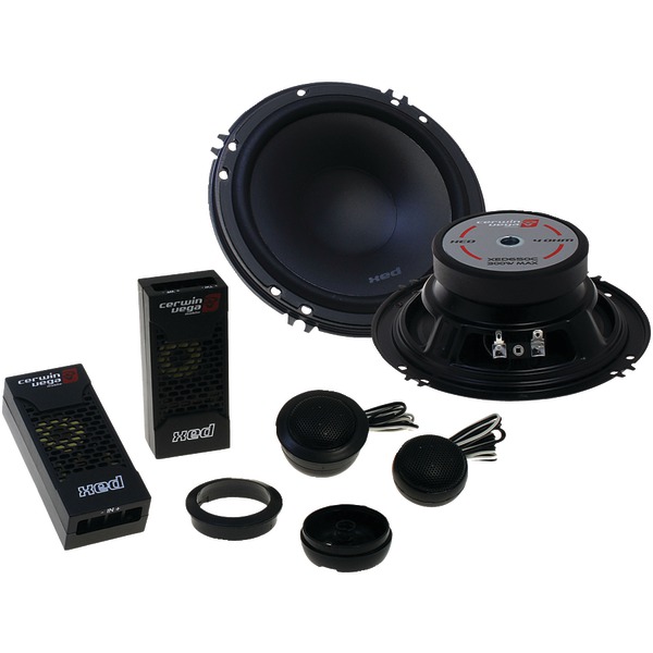 XED650C 6.5 in. 300 Watts Max 2-Way Component Speaker Set