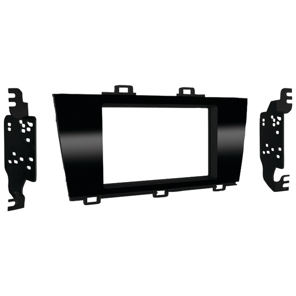 Metra 95-8906HG Double DIN Installation Kit, High Gloss Black