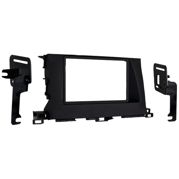 Toyota Highlander Double-DIN Installation Kit - Black - Turbo Double DIN