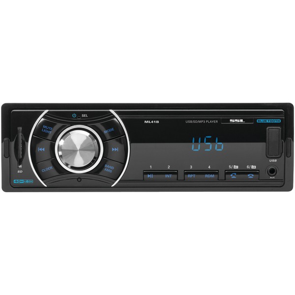 Picture of Soundstorm ML41B Single-Din In-Dash Mechless Receiver With Bluetooth