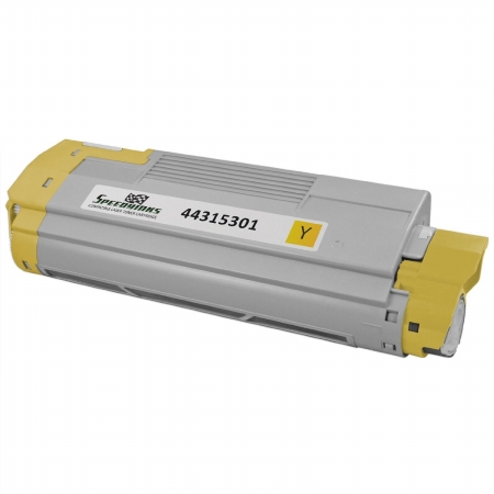 Picture of Oki 44315301 C610 Series Yellow Laser Toner Cartridge