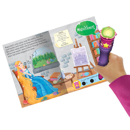 Picture of Educational Insights 2325 Hot Dots Jr. Princess Fairy Tales Interactive Storybook Set