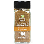 Picture of Frontier Natural Products 15740 Simply Organic Spice Right Everyday Blends Cinnamon Sugar Trio