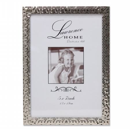 Shimmer Metal Picture Frame - Silver, 0.71 in.
