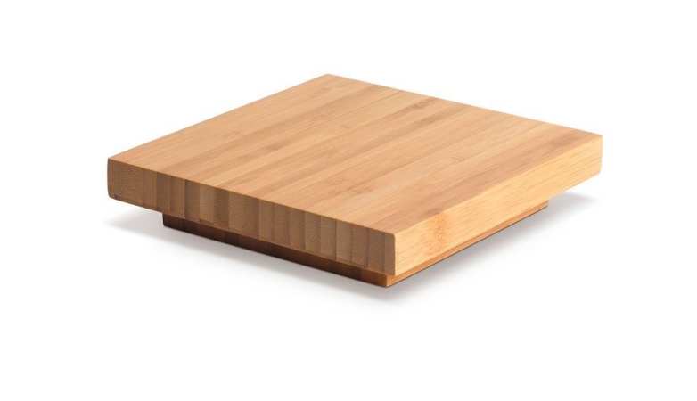 Picture of Rosseto Serving Solutions SW104 Skycap Bamboo Square Riser Cap