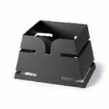 Picture of Rosseto Serving Solutions LD138 Small Pyramid Skycap Riser - Black Matte Metal
