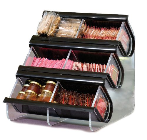 Picture of Rosseto Serving Solutions EZO739 Double Ez-Organizer- Black