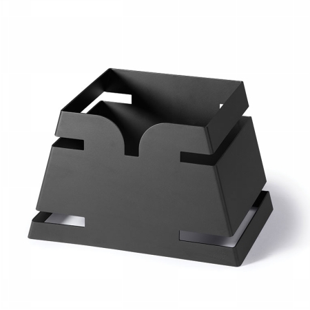 Picture of Rosseto Serving Solutions LD136 Large Pyramid Skycap Riser - Black Matte Metal