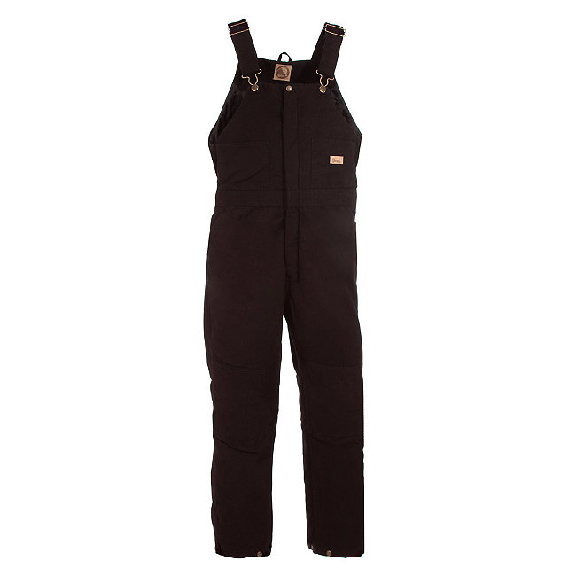 WB515PLMR400 Ladies Washed Insulated Bib Overall- Plum - Medium