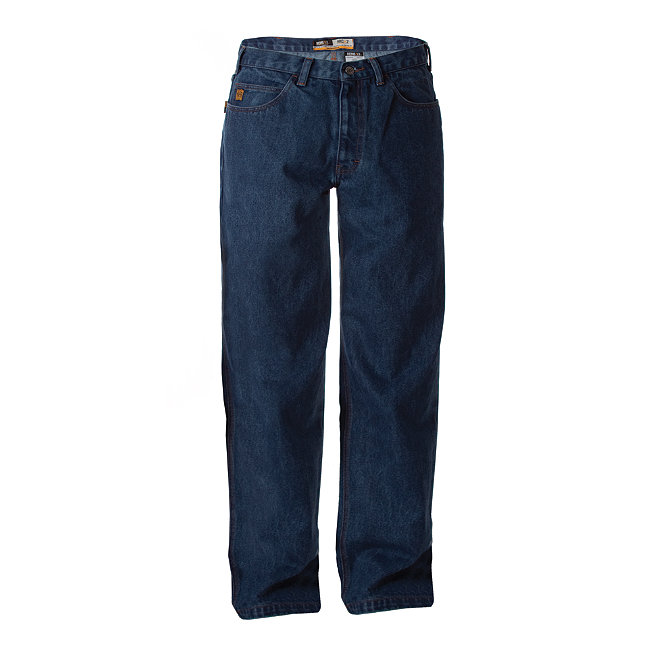 Picture of Berne Apparel FRP07SWD30480 Fr 5-Pocket Jean- Stone Wash Dark - 30 X 48