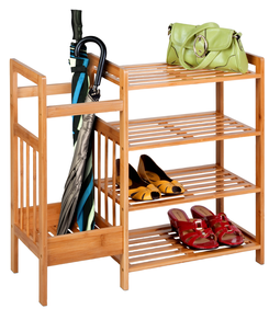 Picture of Honey-Can-Do 37225 Bamboo Entryway Organizer