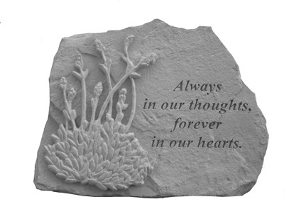 Always In Our Thoughts With Lavender