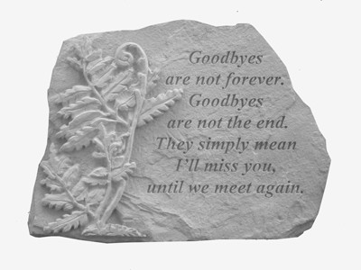 Goodbyes Are Not With Fern
