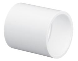 PVC Coupling - 6 in. Socket - Durable Schedule 40 Fitting