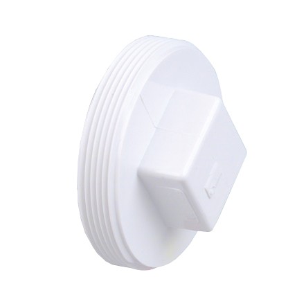 D106-040 Cleanout Plug Raised Nut, 4 in.