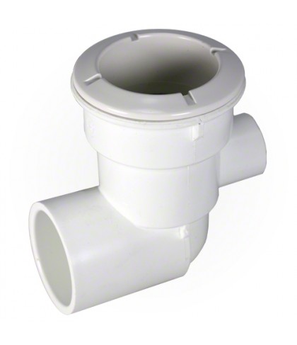 210-5980 Poly Jet Ell Body With Wall Fitting