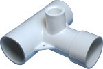 212-3370 Gunite Double Tee Body Assembly, 1.5 in. S, White