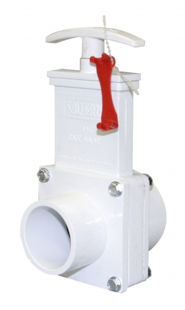 6102X 1.5 in. Socket x Spigot Pvc Gate Valve