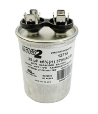. RD-25-370 Run Capacitor 25 Mfd 370vac
