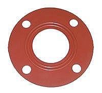 American Granby  Flange Gasket - Red Rubber - 6 in.