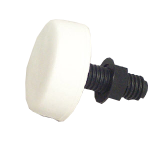B142WA Air Button Soft Actuator White