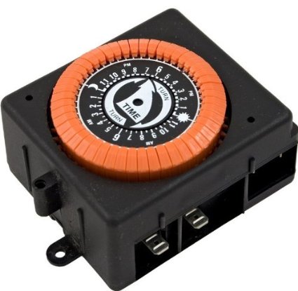 24 Hour Time Clock, 120 V