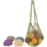 Picture of Frontier Natural Products 226588 Eco Bags String Bags Raspberry Natural Cotton