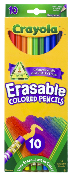 Picture of Binney & Smith-Crayola 69294 Crayola Erasable Colored Pencils