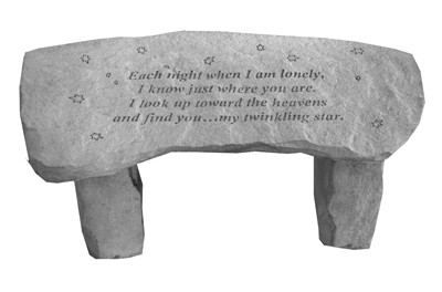 37520 Each Night When I Am Lonely Sm Bench