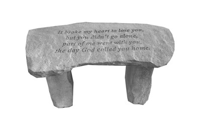 37620 It Broke My Heart Sm Bench