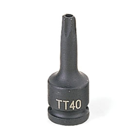 Grey Pneumatic 3/8" Drive T20 Torx (Tr) Impact Bit Socket (1120TT)