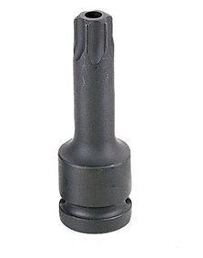 Grey Pneumatic 1/2" Drive T45 Torx (Tr) Impact Bit Socket (2145TT)