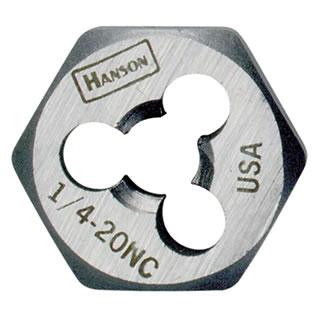 Irwin Hanson  AHN-7260 Hexagon Fractional Dies Right & Left-hand  7260