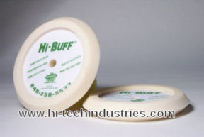 Hi-Tech Industries  HIT-HB500 Hi-Buff White Final Finish Edge Foam Buffing Pad