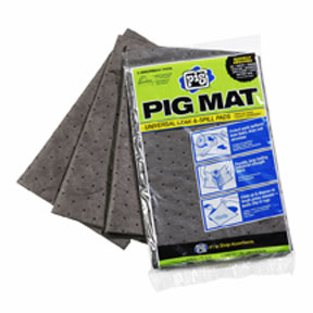 New Pig PIG Mat Absorbent Pads Medium Universal 3-Pack Polypropylene (25306)