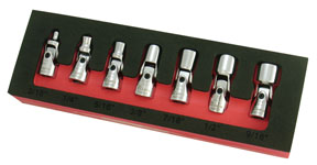 AST-7407 Sae Flex Socket Set - 7 Piece