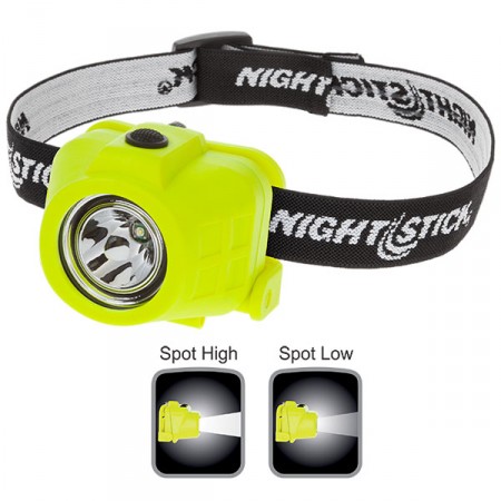 Intrinsically Safe Dual-Function Headlamp - Green