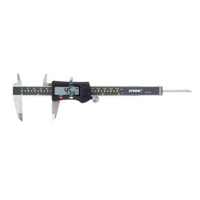 CEN-3C350 0-6 in. & 0 - 150 mm. Electronic Digital Caliper With Fractions