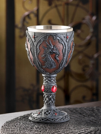 Picture of Zingz & Thingz 13903 Medieval Dragon Chalice