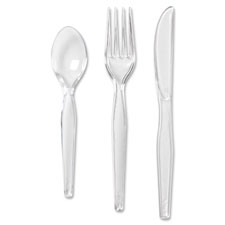 Picture of Dixie Foods DXECH0180DX7CT Crystal Cutlery Keeper&#44; 180 Per Count