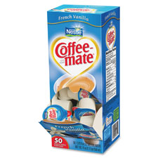 Picture of Nestle USA NES35170CT Coffee-Mate Vanilla Liquid Creamer Singles, 50 Per Count