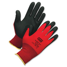 Picture of North Safety Products NSPNF119L North flex Red Large Work Gloves- 2 Per Pair