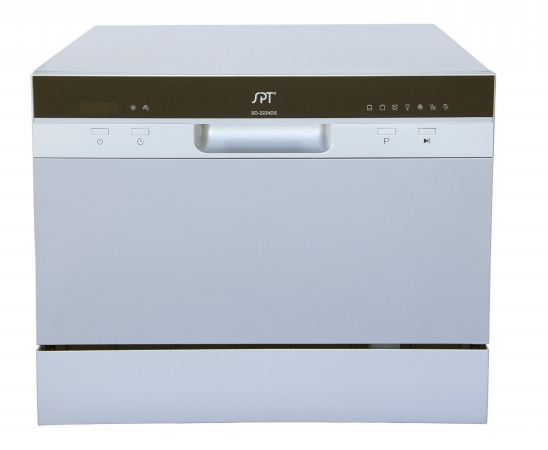 Picture of Sunpentown SD-2224DS Countertop Dishwasher with Delay Start in Silver