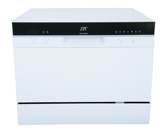 Picture of Sunpentown SD-2224DW Countertop Dishwasher with Delay Start in White