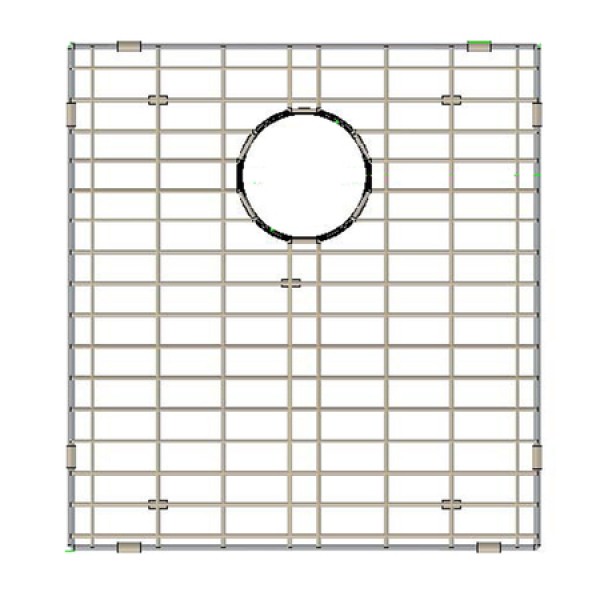 Picture of Yosemite Home Decor BG4245 Stainless Steel Bottom Grid - 17.5 x 16.5 in.