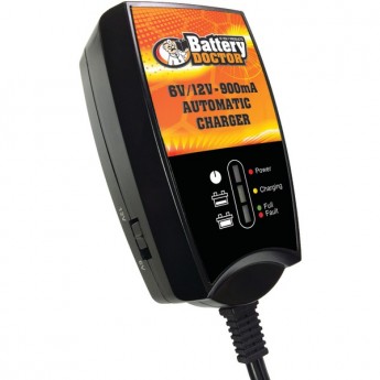Picture of Battery Doctor WIR20026 Battery Doc 6-Volt & 12-Volt 900mA Wall Mount CEC Charger & Maintainer