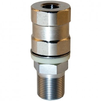 Picture of Tram WSP208 Super-Duty CB Stud Stainless Steel SO-239- All Thread & Contact Pin
