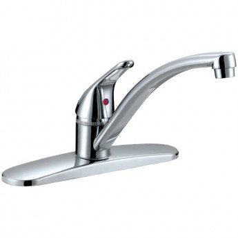 Picture of Aqua Plumb HBCL1558010 1 Hand Chromeplate Kitchen Faucet